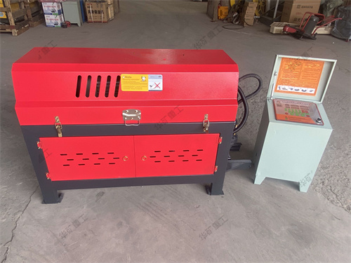 華礦集團熱銷產(chǎn)品鋼筋調直機發(fā)往河南